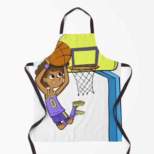 Item preview, young basketball player scores a point in an attractive jump designed and sold by duxpavlic.