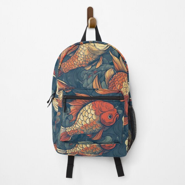 Item preview, Goldfish in flowing water - endless pattern designed and sold by PoppinArtFox.