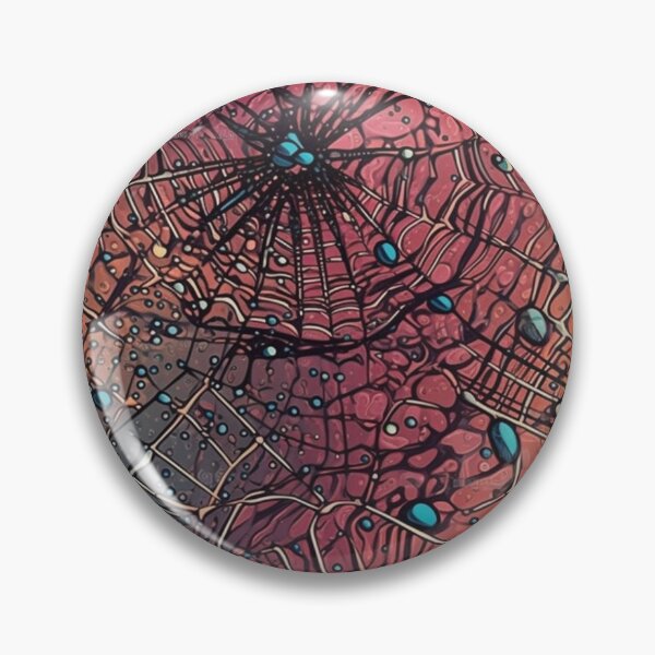 Artikelvorschau, Pattern Spiderweb Dew Drops Orange Cartoon Style entworfen und verkauft von Arncil.