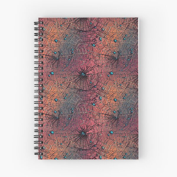 Artikelvorschau, Pattern Spiderweb Dew Drops Orange Cartoon Style entworfen und verkauft von Arncil.