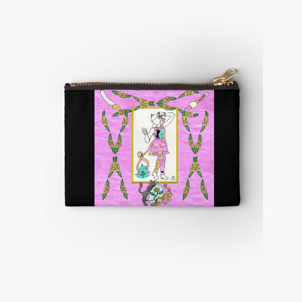 Item preview, Stained Glass Kitties- Pink version designed and sold by LanDiMonk.