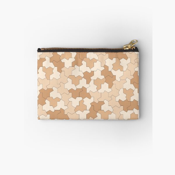 Item preview, Aperiodic Monotile Einstein Tiles, Einstein Shapes in Earth Tones designed and sold by Polyglot Creations.