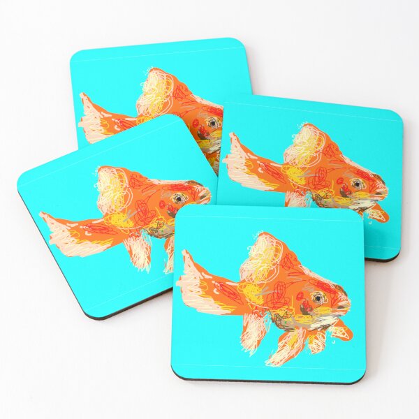 Item preview, Pretty Goldfish designed and sold by FlopyFlop.