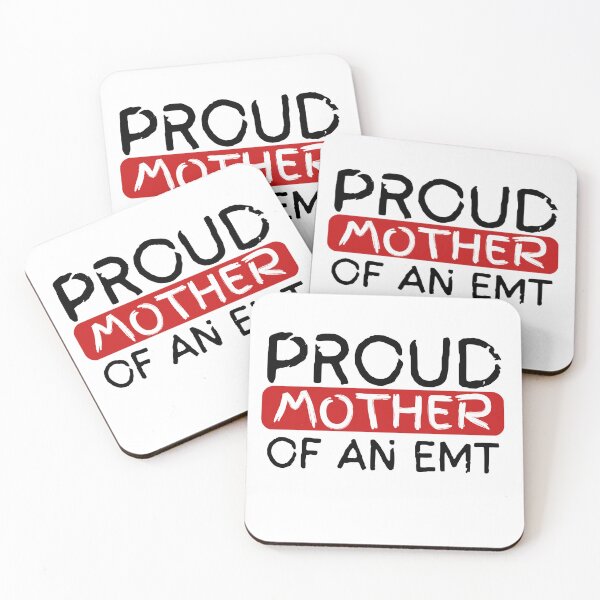 Item preview, Proud Mother of an EMT designed and sold by NuCrescentApp.