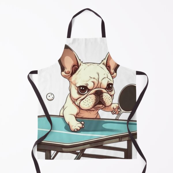 Artikelvorschau, Frenchie der Ping-Pong-Spieler Französische Bulldogge entworfen und verkauft von PetsEnough.