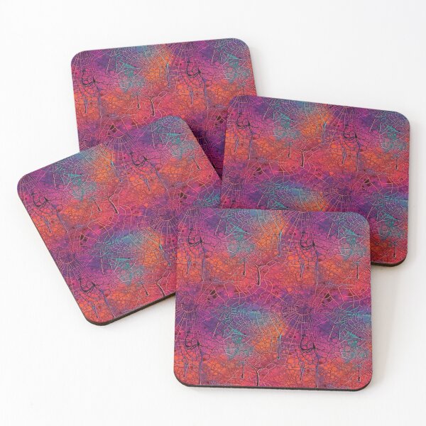 Item preview, Pattern Spiderweb Dew Drops Hypnotic Cartoon Style designed and sold by Arncil.