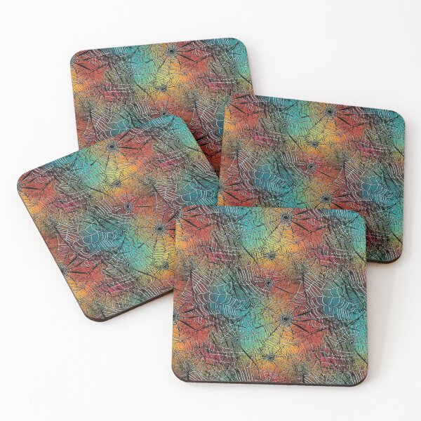 Item preview, Pattern Spiderweb Vibrant Colors Cartoon Style designed and sold by Arncil.
