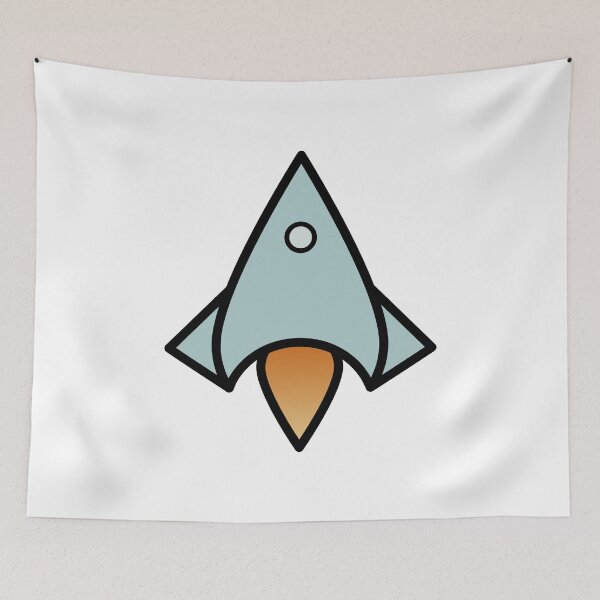 Item preview, Retro Spaceship designed and sold by AF Stewart Art Designs.