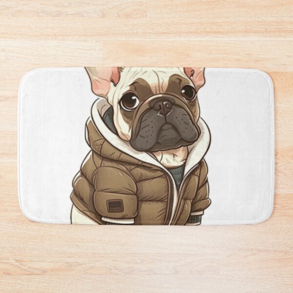 Item preview, Frenchie in a Puffer Jacket French Bulldog  designed and sold by PetsEnough.
