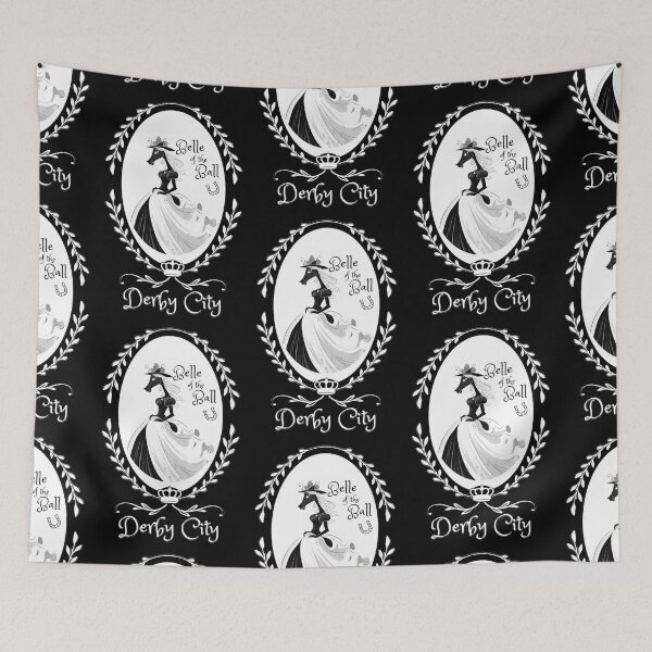 Item preview, Colección Derby City: Belle of the Ball 1 (negro) designed and sold by TheArtfulAllie.