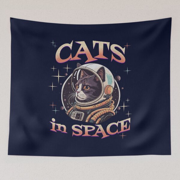 Item preview, Cats In Space - Funny Shirt designed and sold by Rich Summers Art.