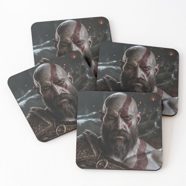 Item preview, Kratos Gods of war portraid designed and sold by Device VN.