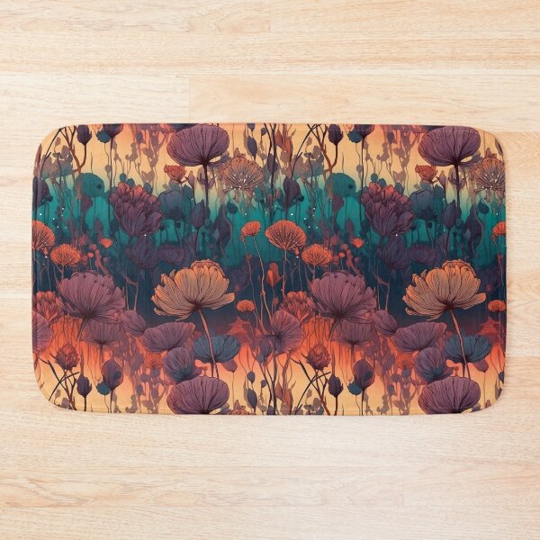 Item preview, Dried flowers - pattern endless designed and sold by PoppinArtFox.