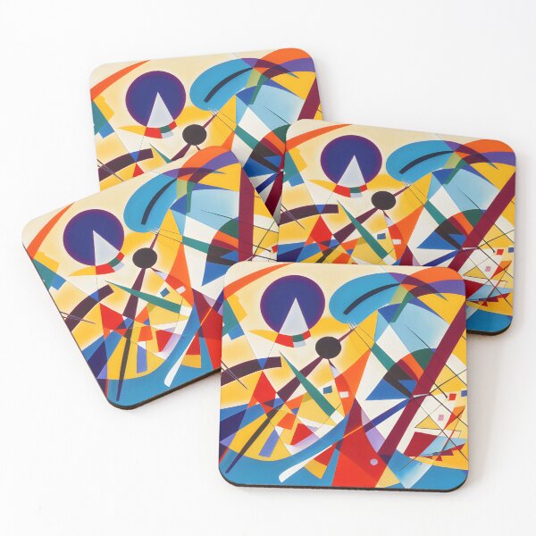 Item preview, Evolving Forms - Vassily Kandinski Inspired designed and sold by aesthetic-gifts.