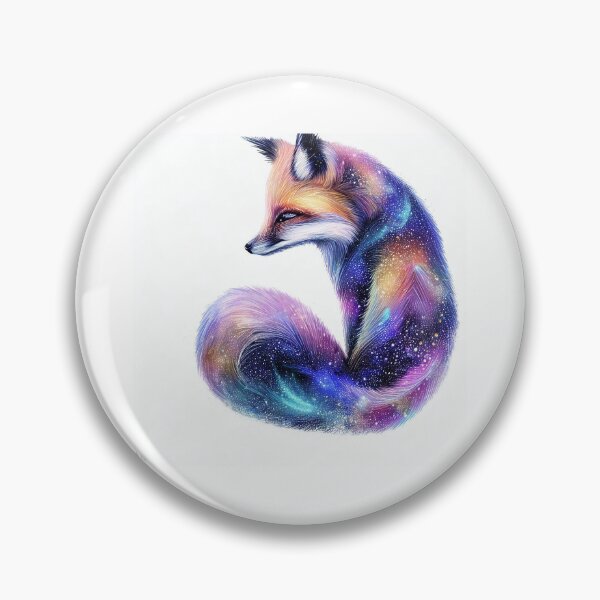 Item preview, Fox in Galaxy designed and sold by makeartperfect.