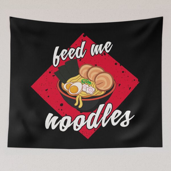 Item preview, Feed Me Noodles designed and sold by UA-Shirts.