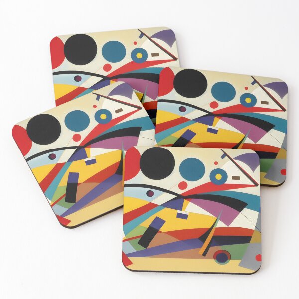 Item preview, Chromatic Vortex - Vassily Kandinski Inspired designed and sold by aesthetic-gifts.