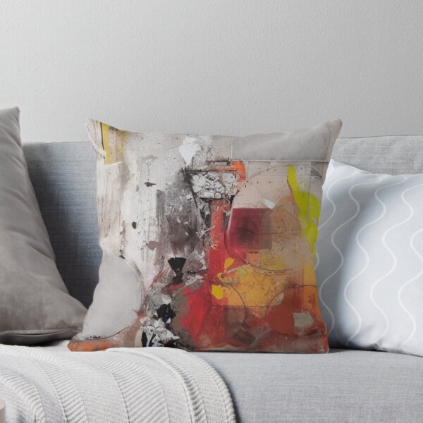 Item preview, Neoclassical Symphony: An Abstract Mixed Media Painting designed and sold by ArtazaBazaar.