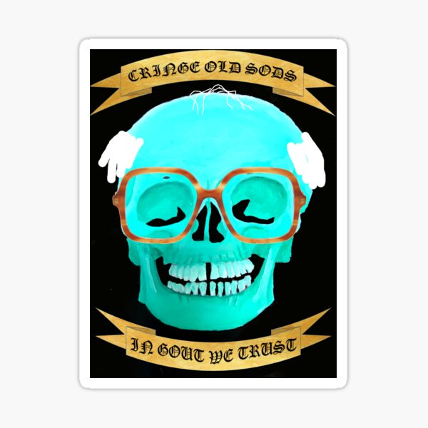 Cringe Old Sods MC Patch Sticker
