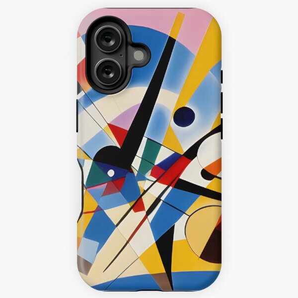Item preview, Vibrant Interplay - Vassily Kandinski Inspired designed and sold by aesthetic-gifts.