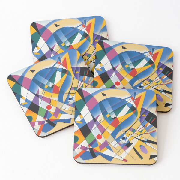 Item preview, Radiant Complexity - Vassily Kandinski Inspired designed and sold by aesthetic-gifts.