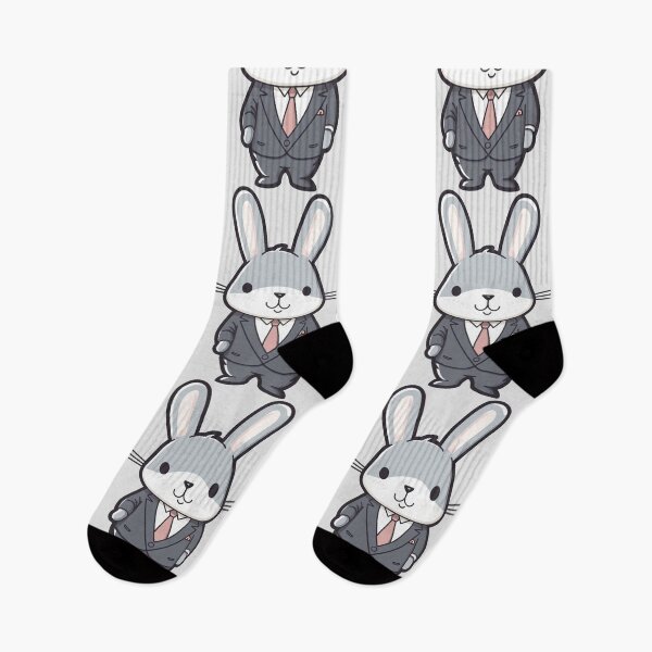 Item preview, Kawaii Businessman rabbit designed and sold by FurFashion.