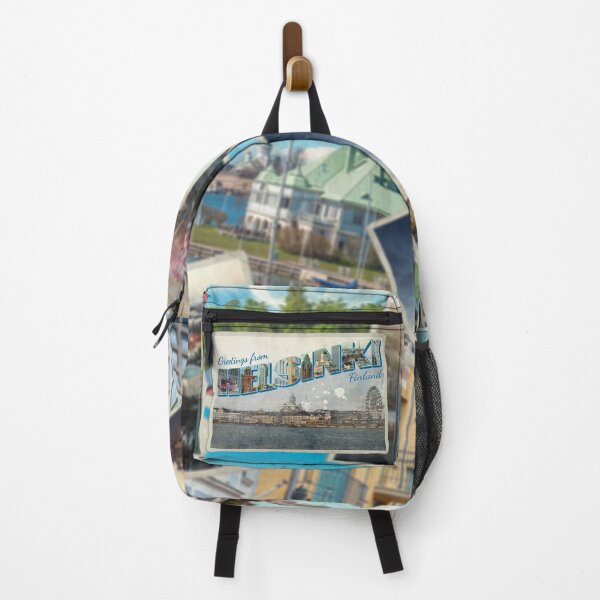 Item preview, Greetings from Helsinki in Finland Vintage style retro souvenir designed and sold by DeveloperProp0.