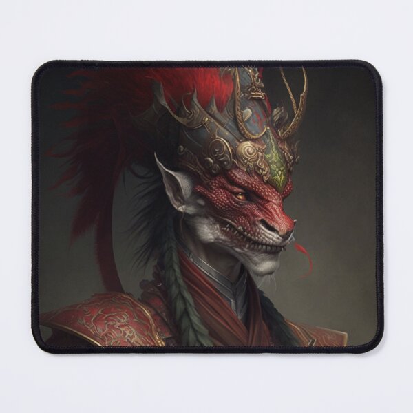 Item preview, Red Dragon Portrait designed and sold by Bold-Balance.