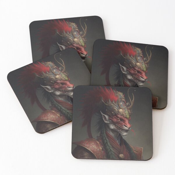 Item preview, Red Dragon Portrait designed and sold by Bold-Balance.