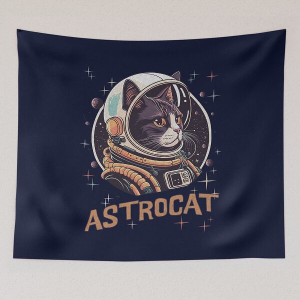 Item preview, AstroCat - Funny Cat designed and sold by Rich Summers Art.