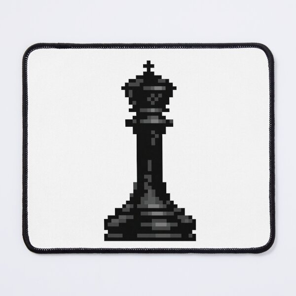Item preview, Chess King Black Pixel designed and sold by snowyguy.