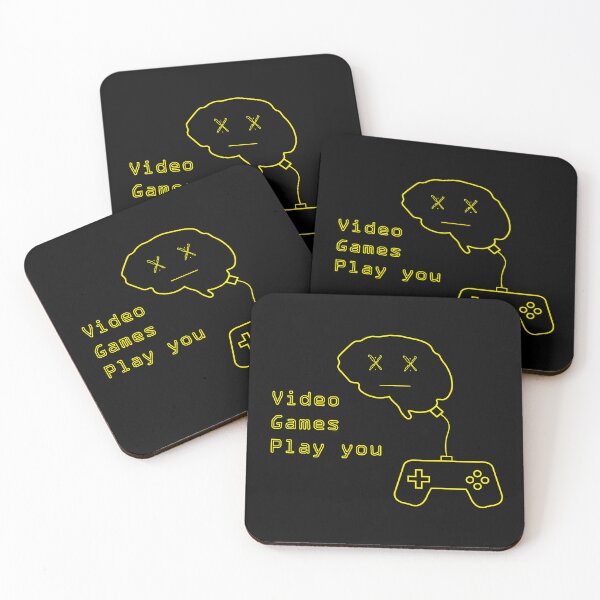 Item preview, Video Games Play you/Video Games Rot your brains designed and sold by EMaizingMakes.