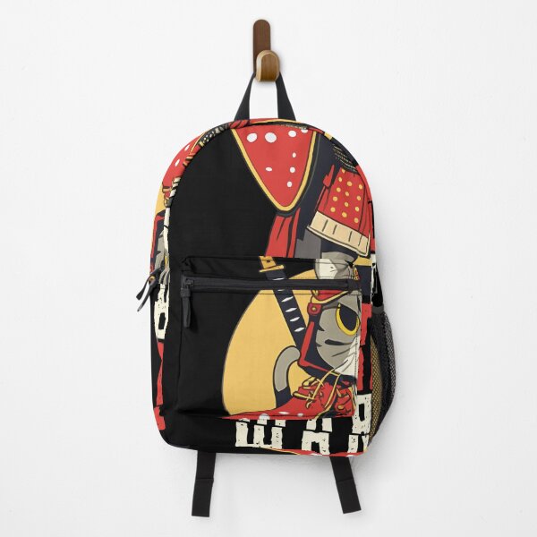 Item preview, Japanese Samurai Cat Tattoo, Kawaii Ninja Cat designed and sold by cutefashion.