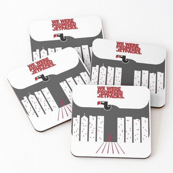 Item preview, We Were Promised Jetpacks designed and sold by CitiesonWalls.