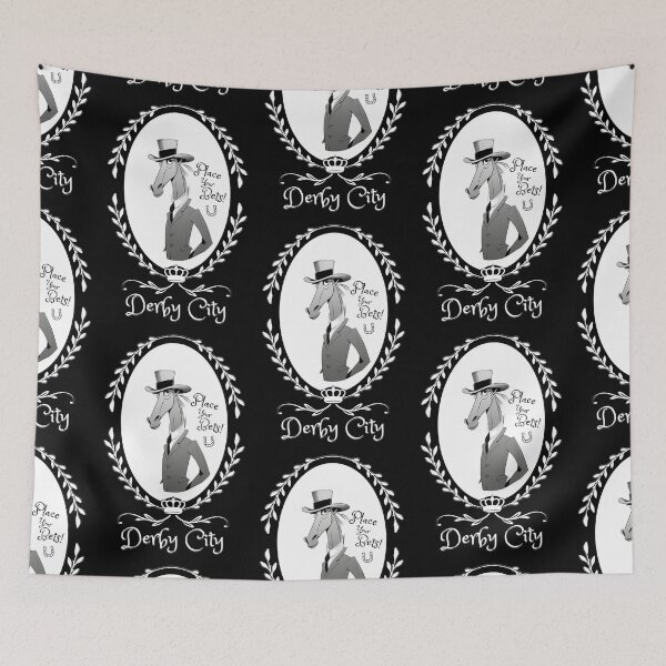 Item preview, Colección Derby City: coloque sus apuestas 2 (negro) designed and sold by TheArtfulAllie.