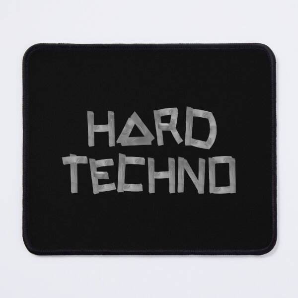 Item preview, Silver tape Hard Techno lettering. designed and sold by paulo silveira.