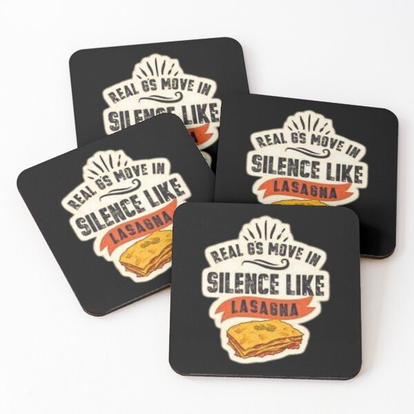 Item preview, Real gs move in silence like lasagna designed and sold by Trendy Design.