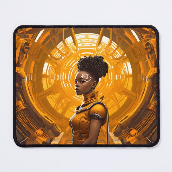 Item preview, Afrofuturism Warrior  designed and sold by RoseShop2093.