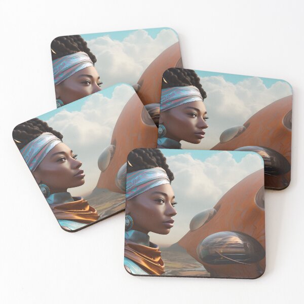 Item preview, Afrofuturism Princess Two designed and sold by RoseShop2093.