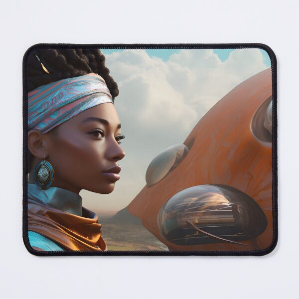 Item preview, Afrofuturism Princess Two designed and sold by RoseShop2093.