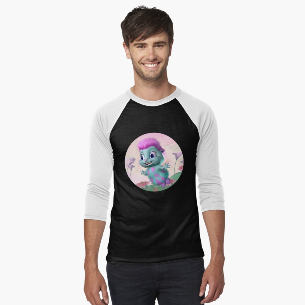 Item preview, Baseballshirt mit 3/4-Arm designed and sold by 4MockCityStudio.