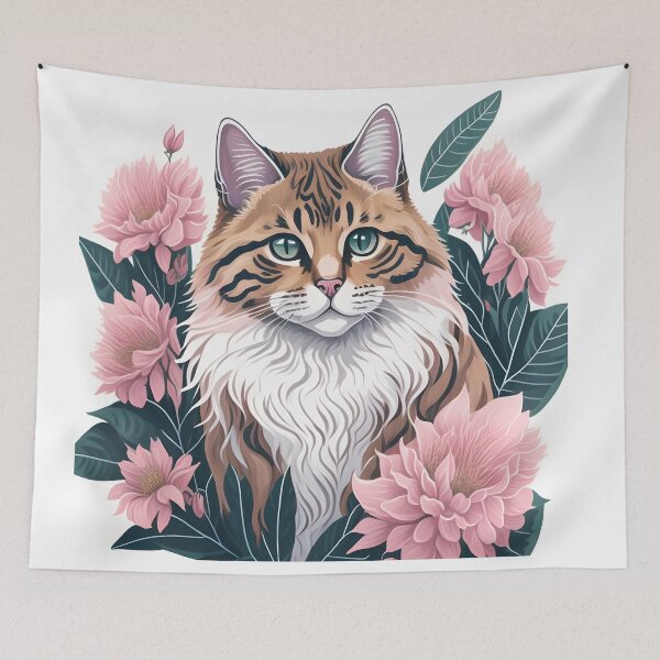 Item preview, Cat Painting #10 designed and sold by YourMajestyLuna.
