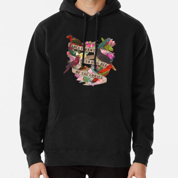 Hug All Of The Lories Pullover Hoodie