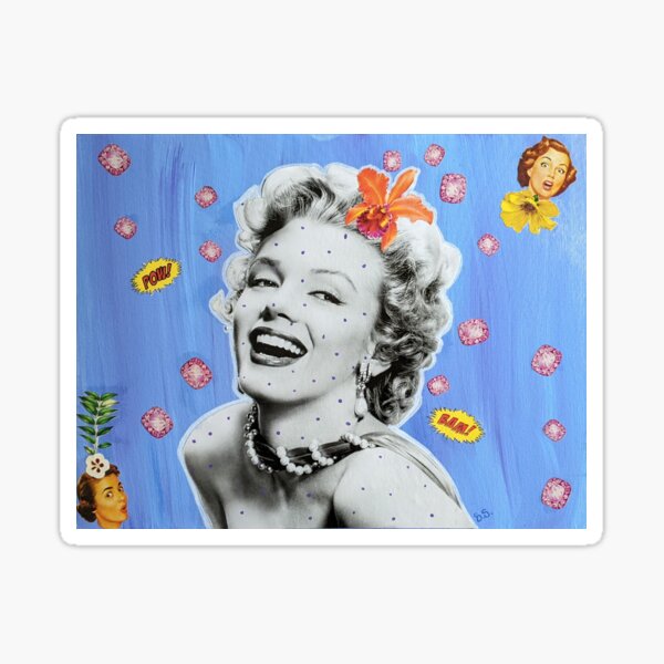 Flora Monroe Sticker