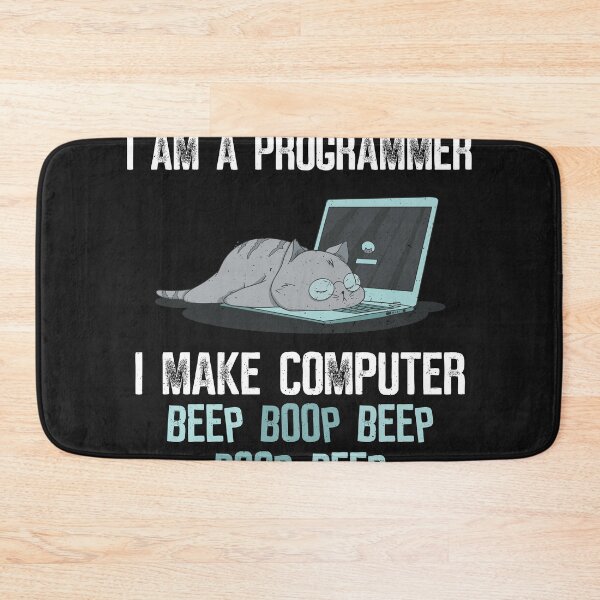 Item preview, Software developer cat designed and sold by ChrisFeil.