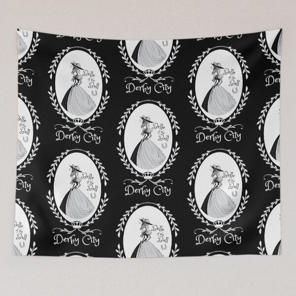 Item preview, Colección Derby City: Belle of the Ball 3 (negro) designed and sold by TheArtfulAllie.
