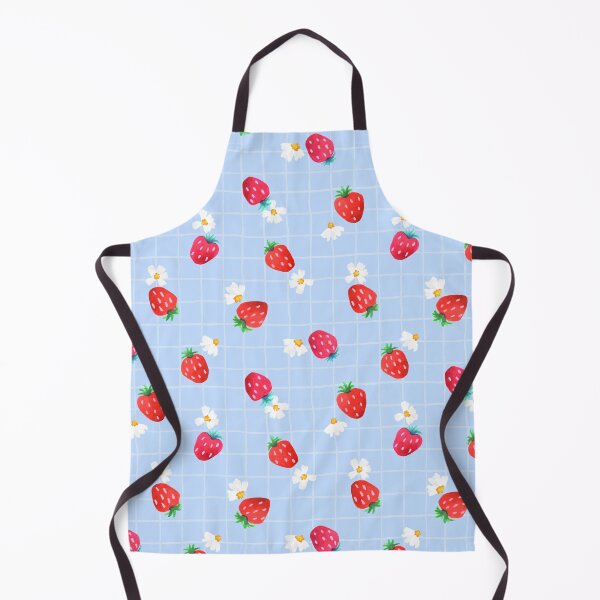 Item preview, Strawberry and Daisy field designed and sold by inkbearblue.