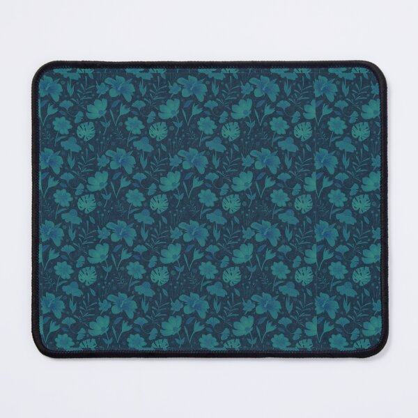 Item preview, Delicate Dark Blue Floral Pattern designed and sold by Virginia Eleonora Ortu.