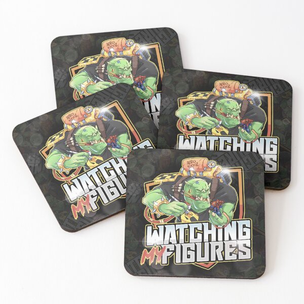 Item preview, WatchingMyFigures Logo with background designed and sold by Watchingmyfigs.