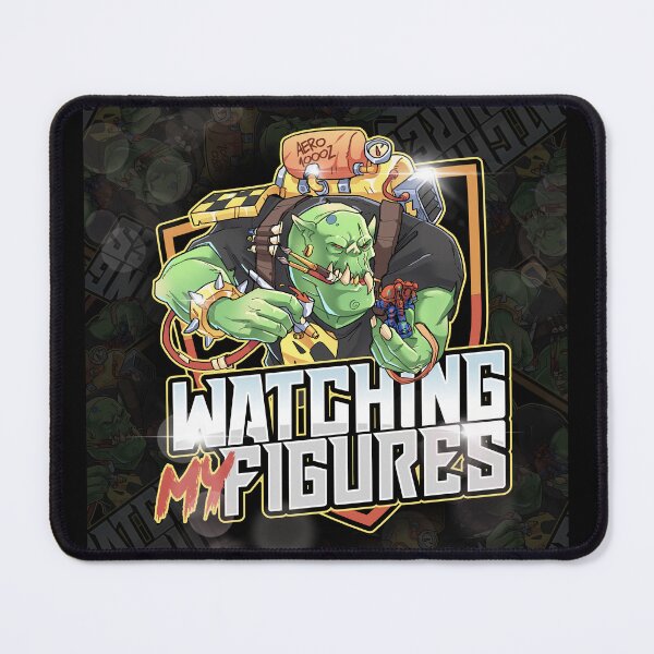 Item preview, WatchingMyFigures Logo with background designed and sold by Watchingmyfigs.
